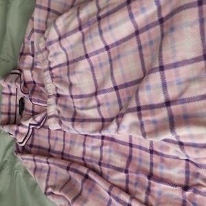 Pajama top and bottom